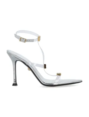 ADDY 095 NAIL VEGAS SILVER SANDALS