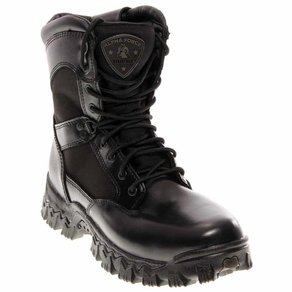 Alpha Force 8 Inch Waterproof Soft Toe Work Boots