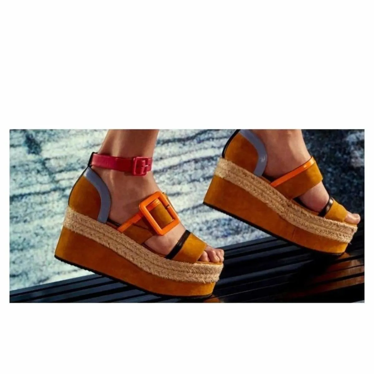 Alpha Sun Suede Sandals