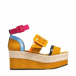 Alpha Sun Suede Sandals