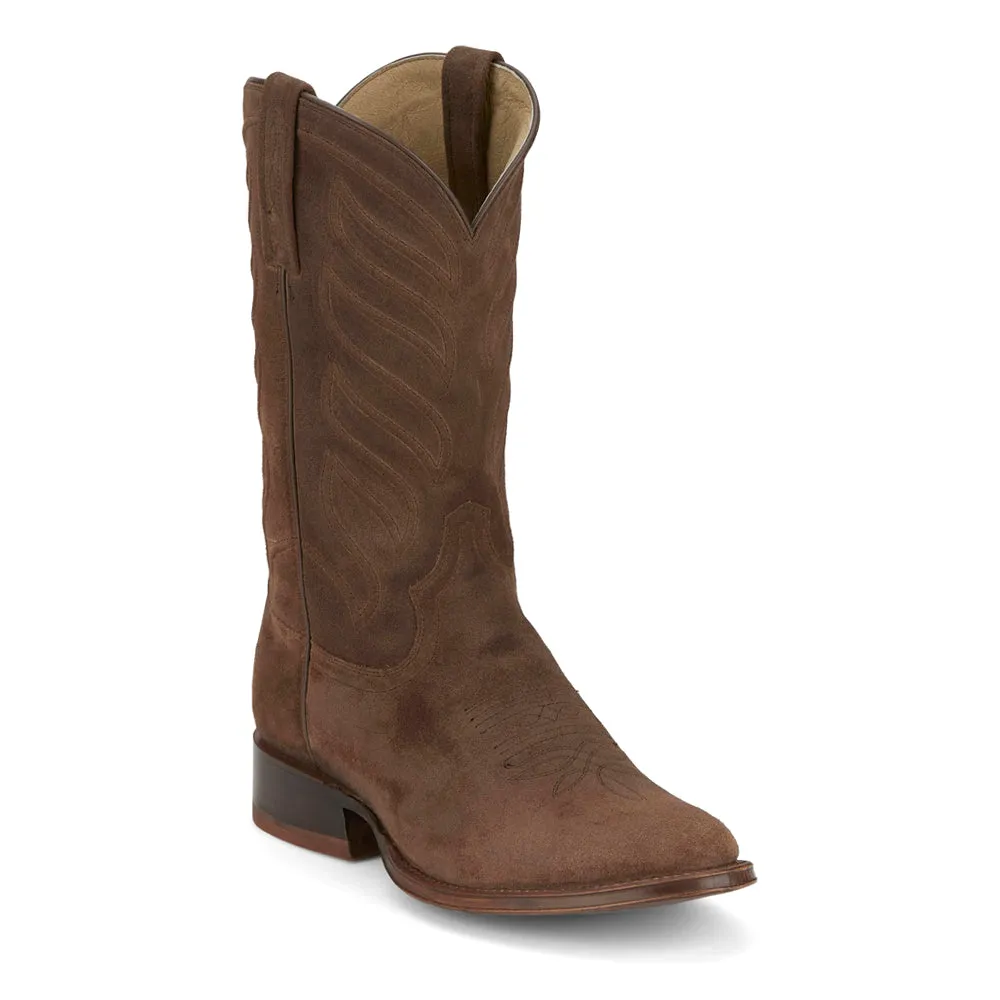 Amado 12 Inch Suede Round Toe Cowboy Boots