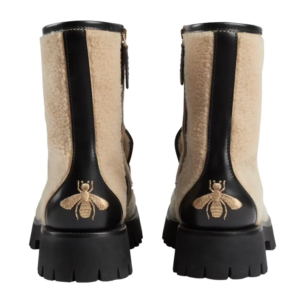 Ankle Boot With Horsebit In Neutrals