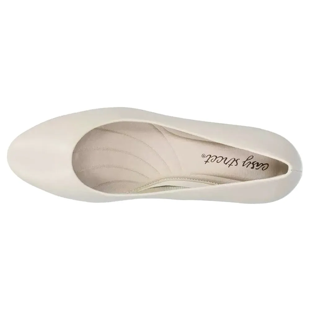 Ballari Round Toe Block Heel Pumps