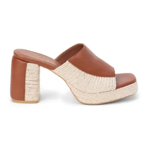 Beaufort Open Toe Platform Mules
