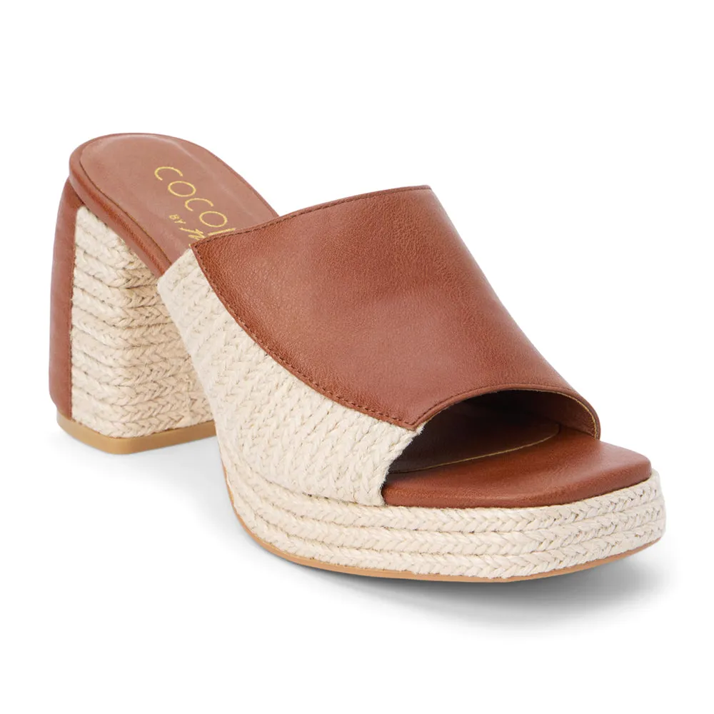 Beaufort Open Toe Platform Mules