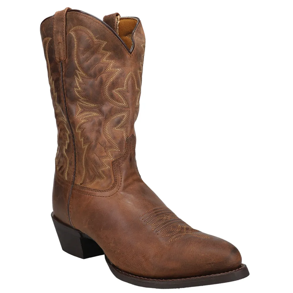 Birchwood Round Toe Cowboy Boots