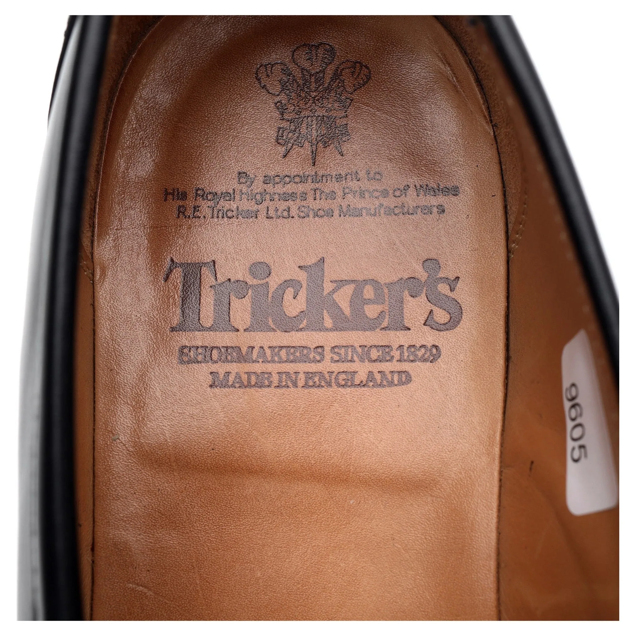 Black Leather Loafers UK 8.5