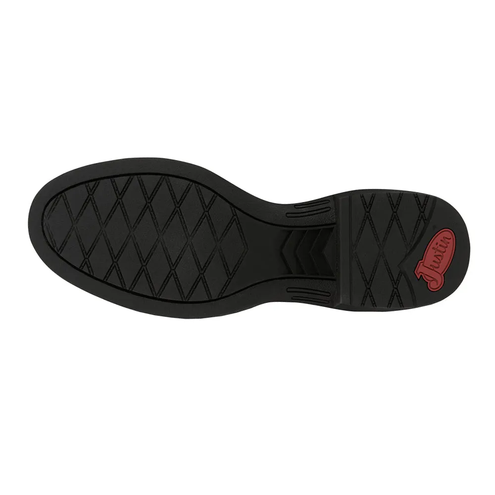 Blain 10 Inch Water Buffalo Round Toe Pull On Cowboy Boots