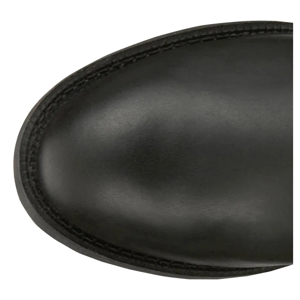 Blain 10 Inch Water Buffalo Round Toe Pull On Cowboy Boots