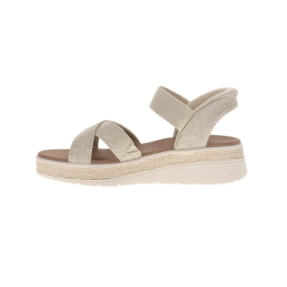 Bobs Sun Ray Ankle Strap Espadrille Wedge Sandals