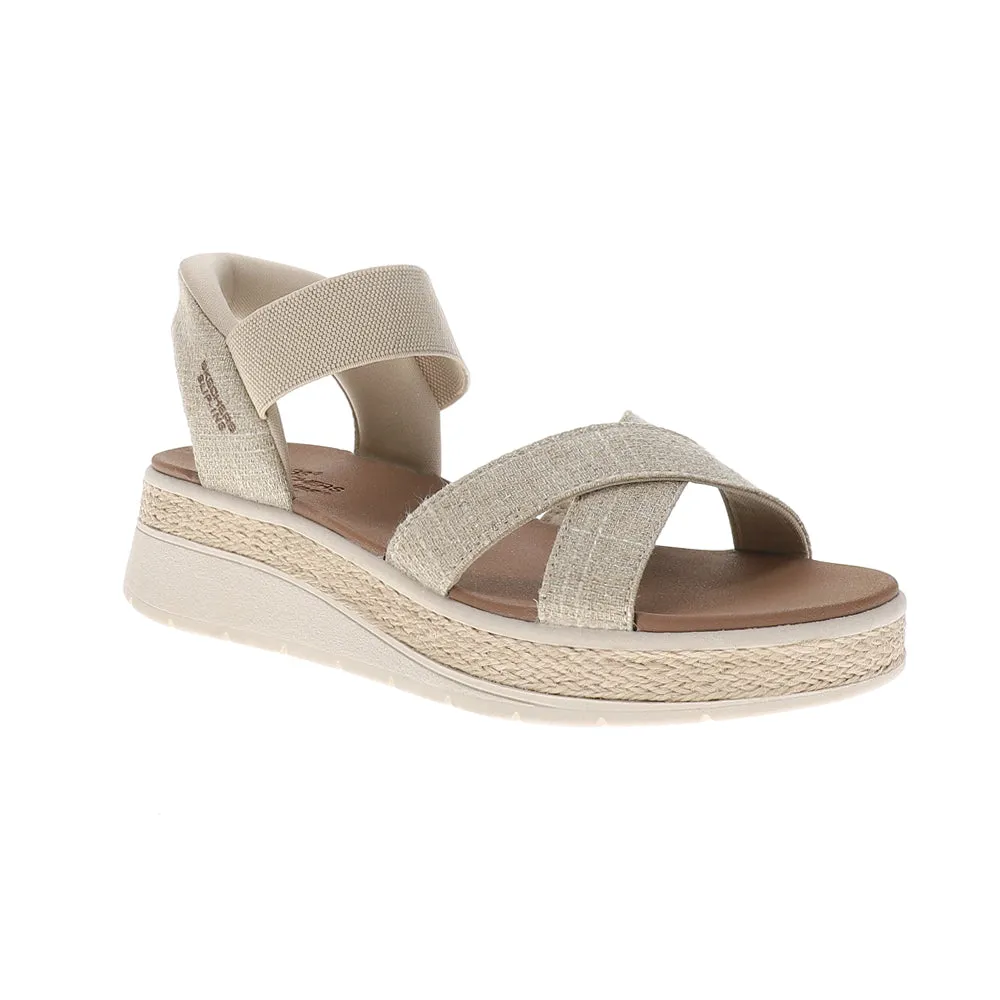 Bobs Sun Ray Ankle Strap Espadrille Wedge Sandals
