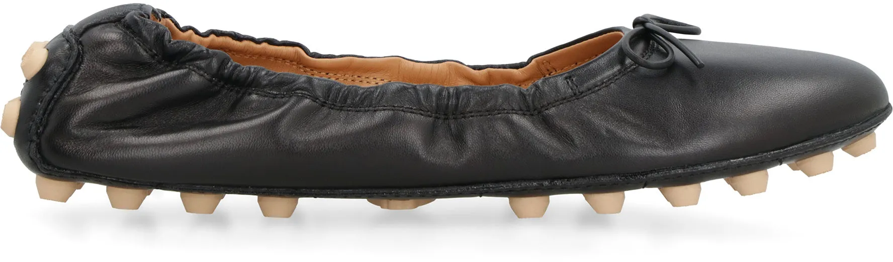 'BUBBLE' BALLERINA FLATS
