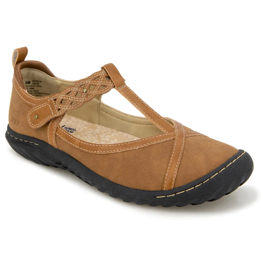 Buttercup T Strap Flats