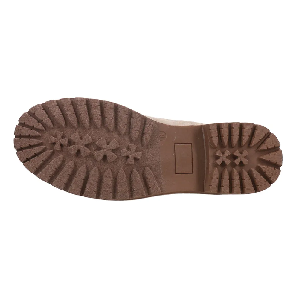 Cabin Fever Round Toe Chelsea Pull On Boots