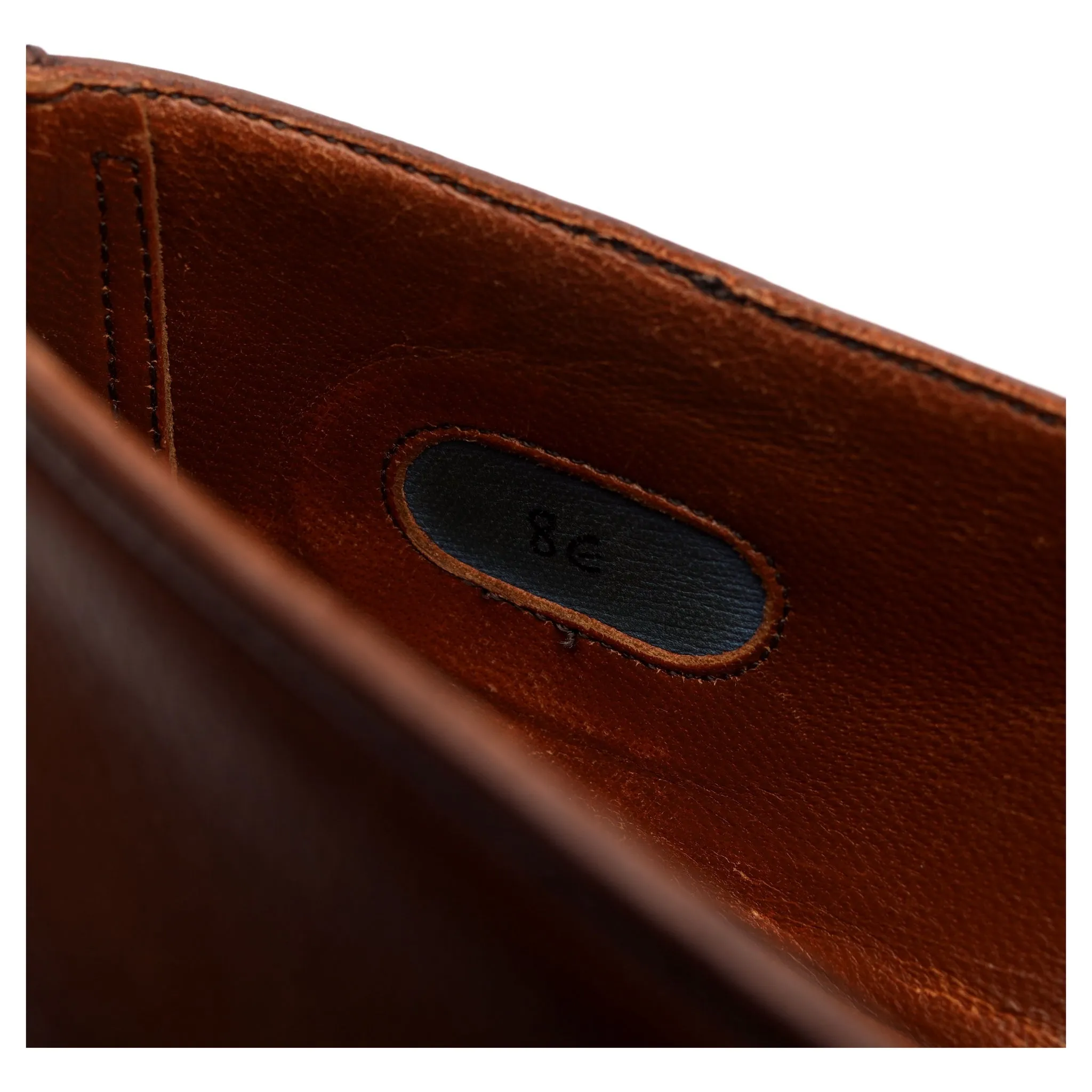 'Forte' Brown Leather Loafers UK 8 E