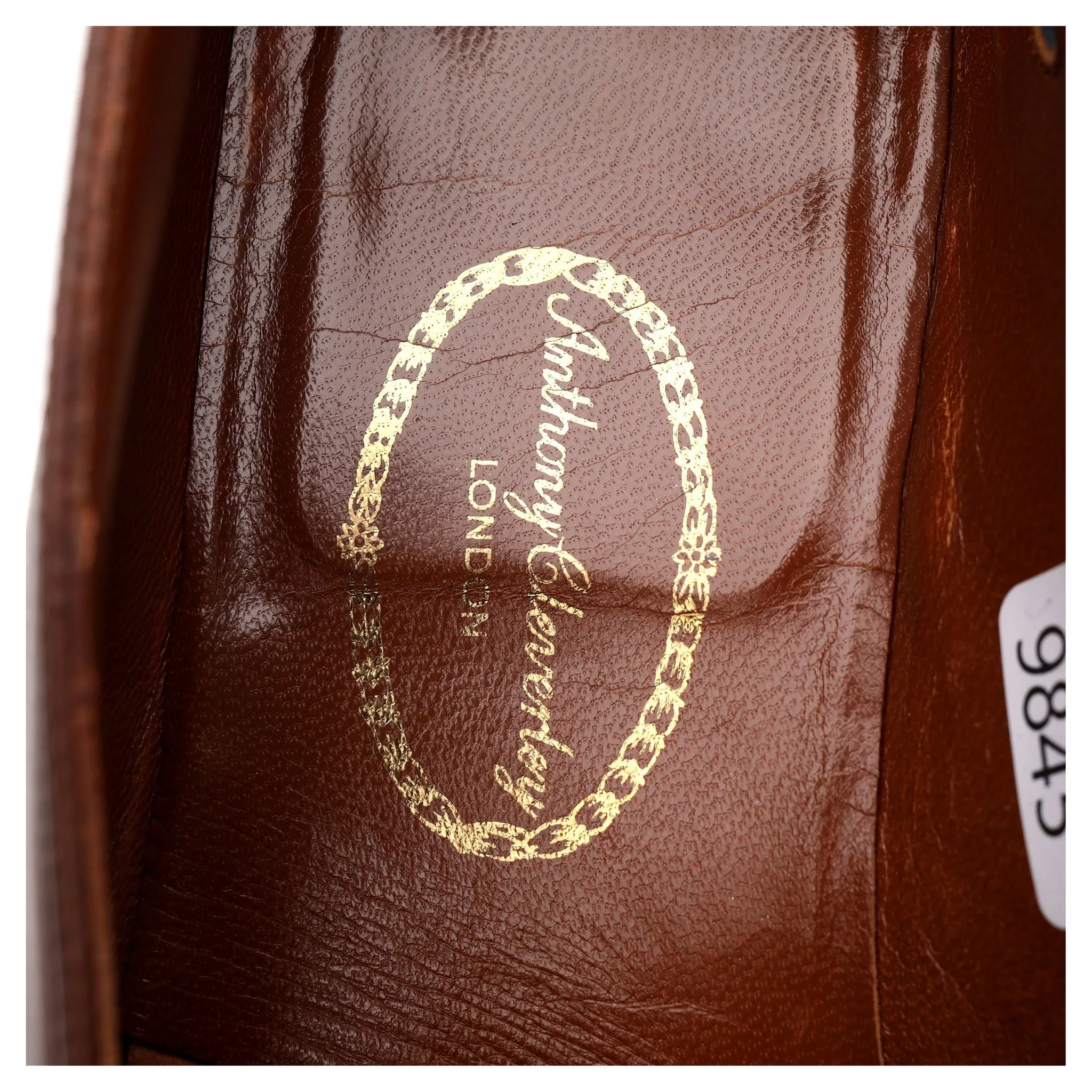 'Forte' Brown Leather Loafers UK 8 E