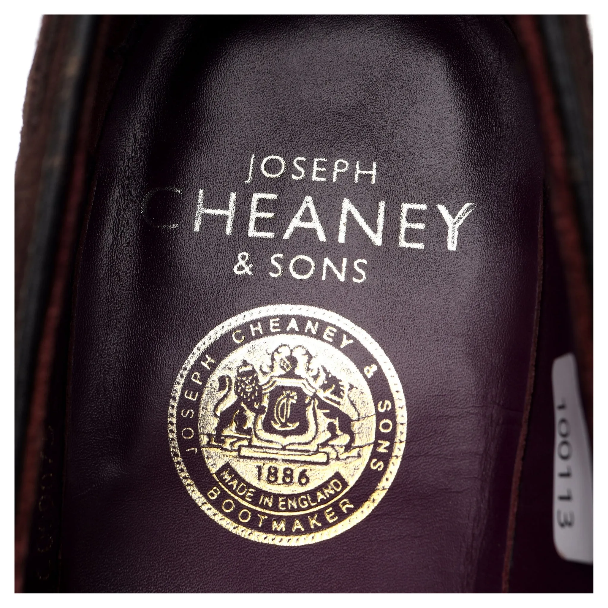 'Harry' Dark Brown Suede Tassel Loafers UK 8.5 F