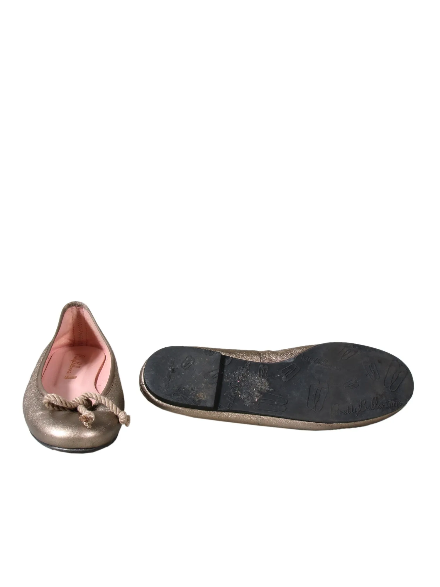 Leather Ballerina Flats