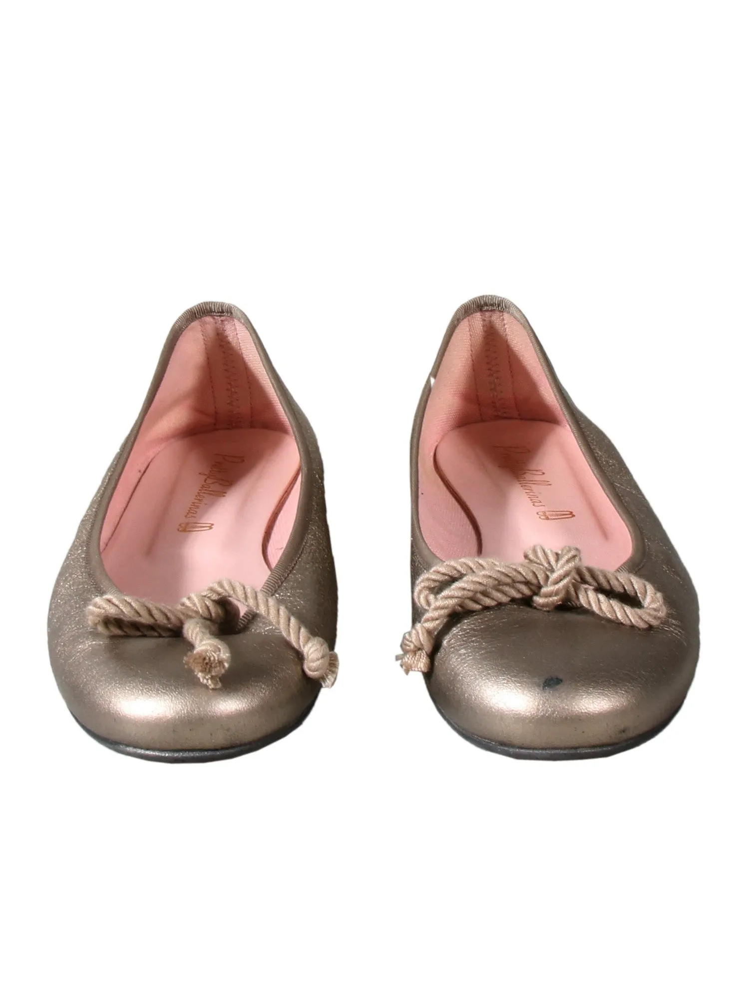 Leather Ballerina Flats