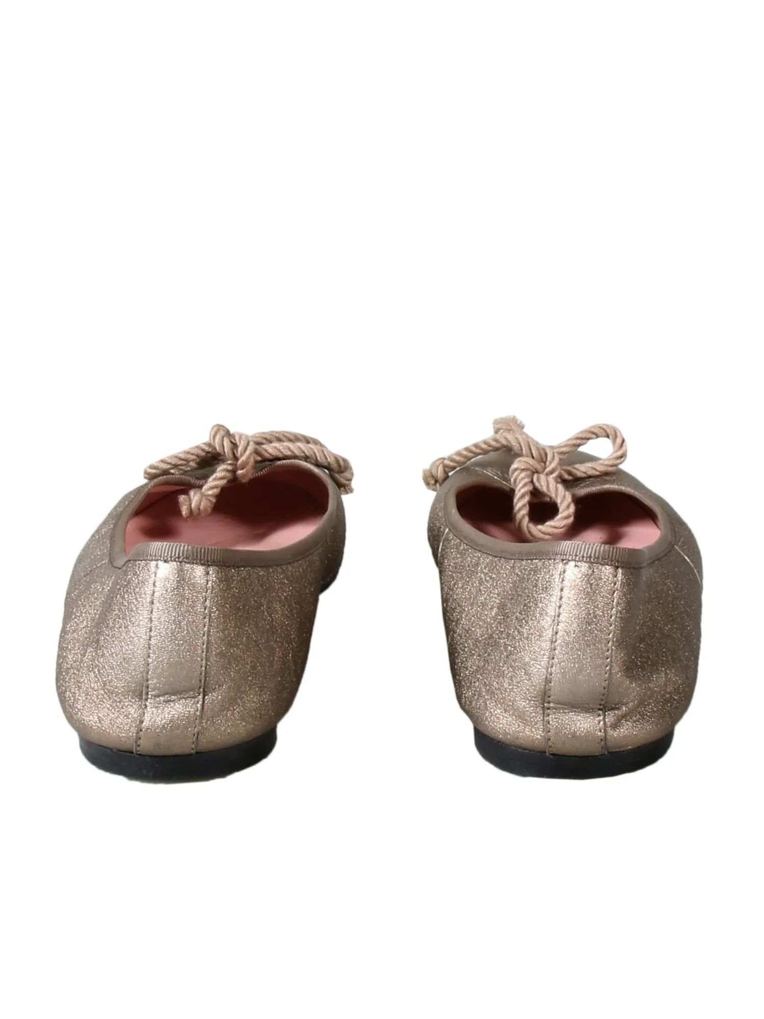 Leather Ballerina Flats