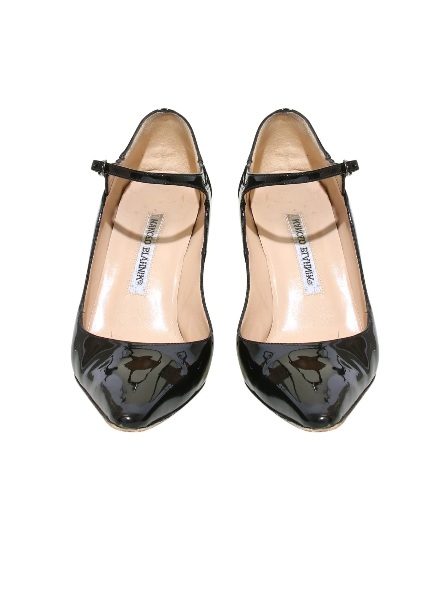 Patent Leather Pointed Pumps