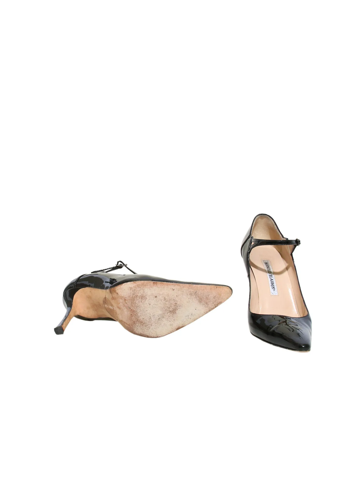 Patent Leather Pointed Pumps