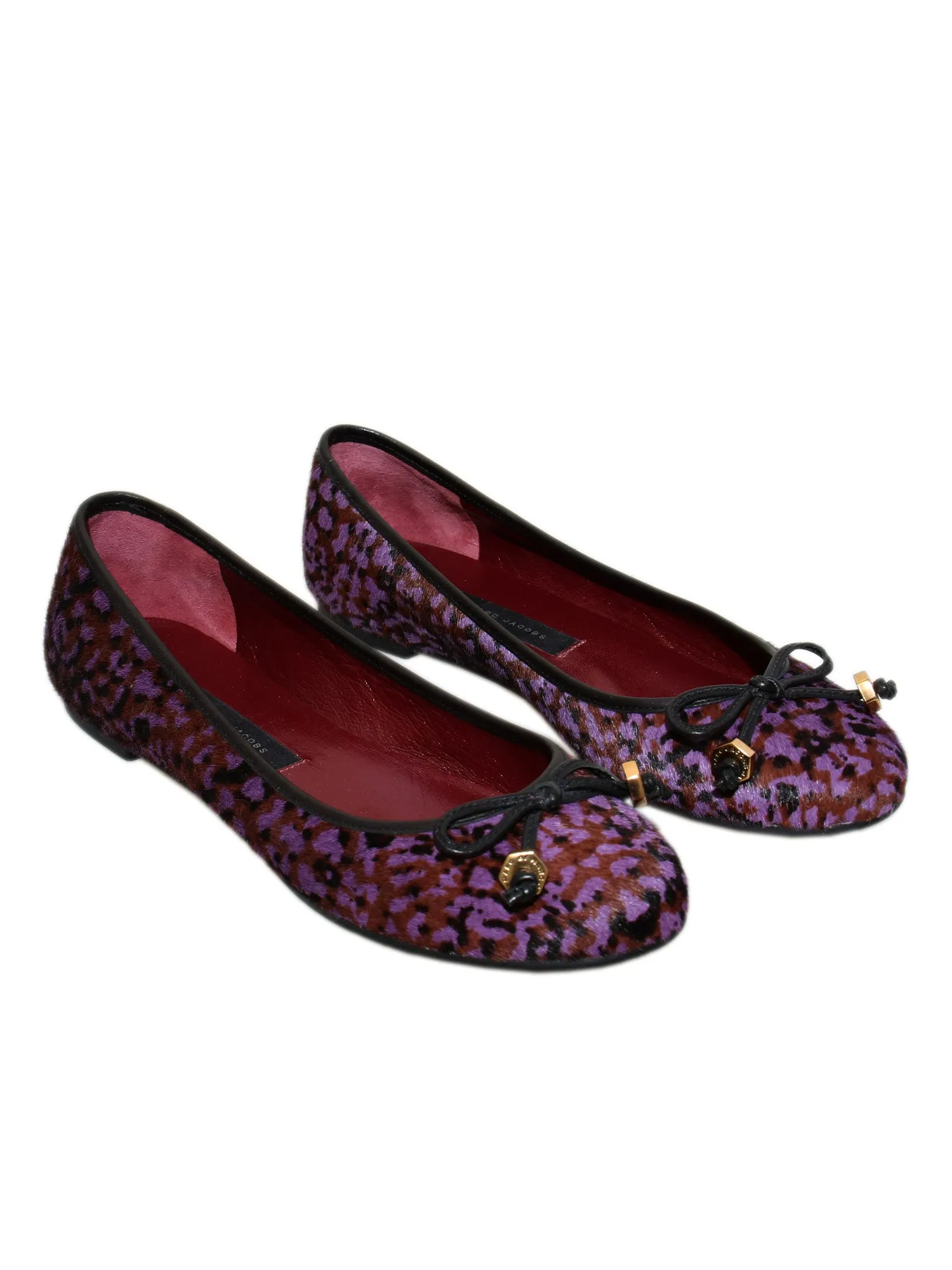 Printed Calf-Hair Flats