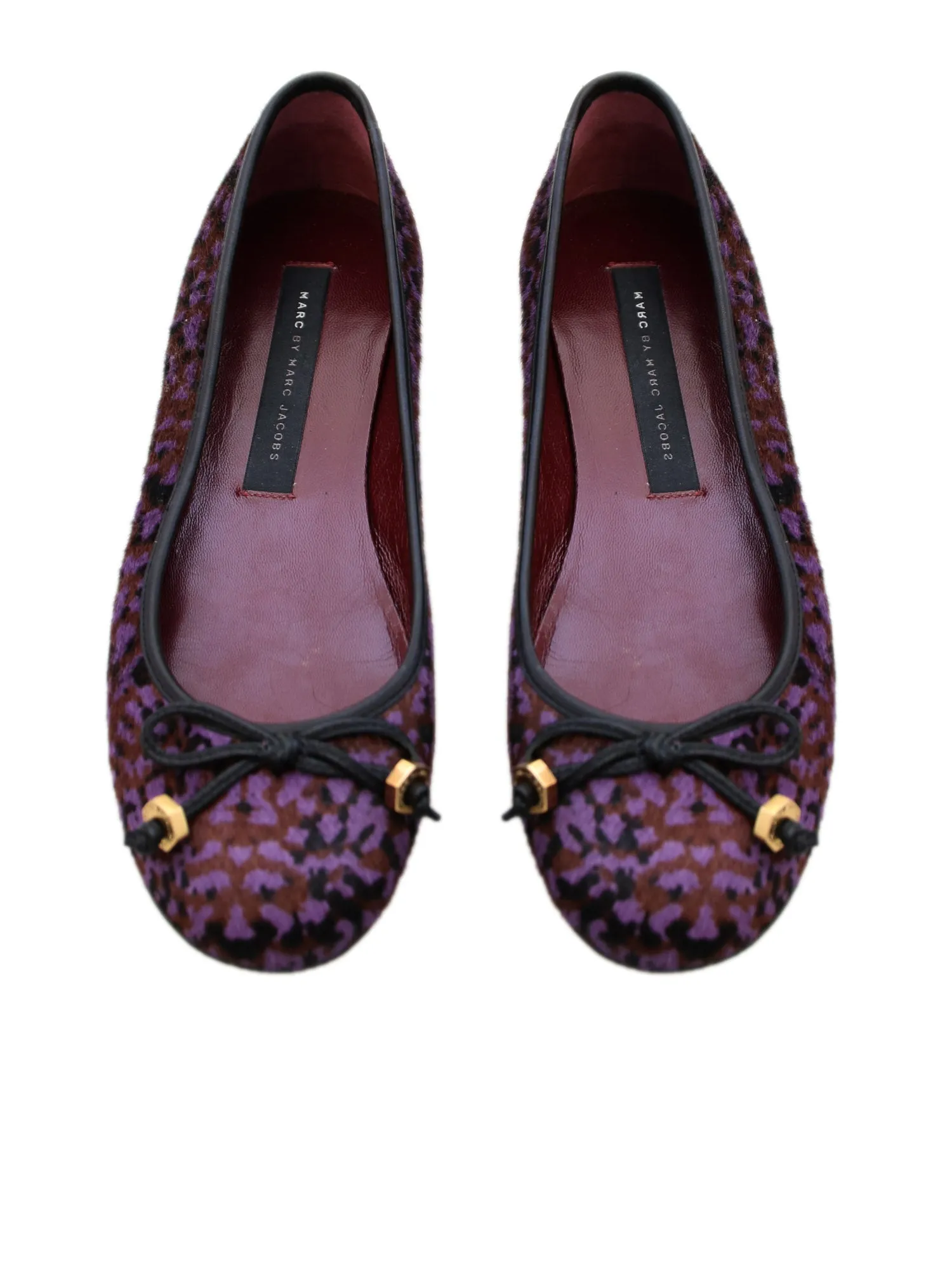 Printed Calf-Hair Flats