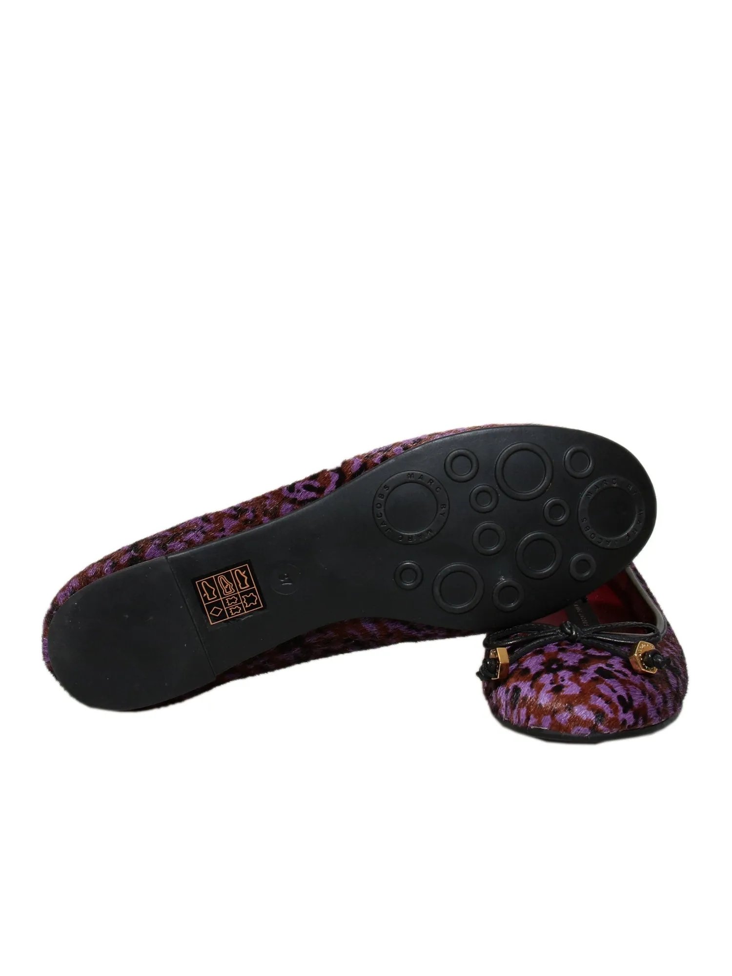 Printed Calf-Hair Flats
