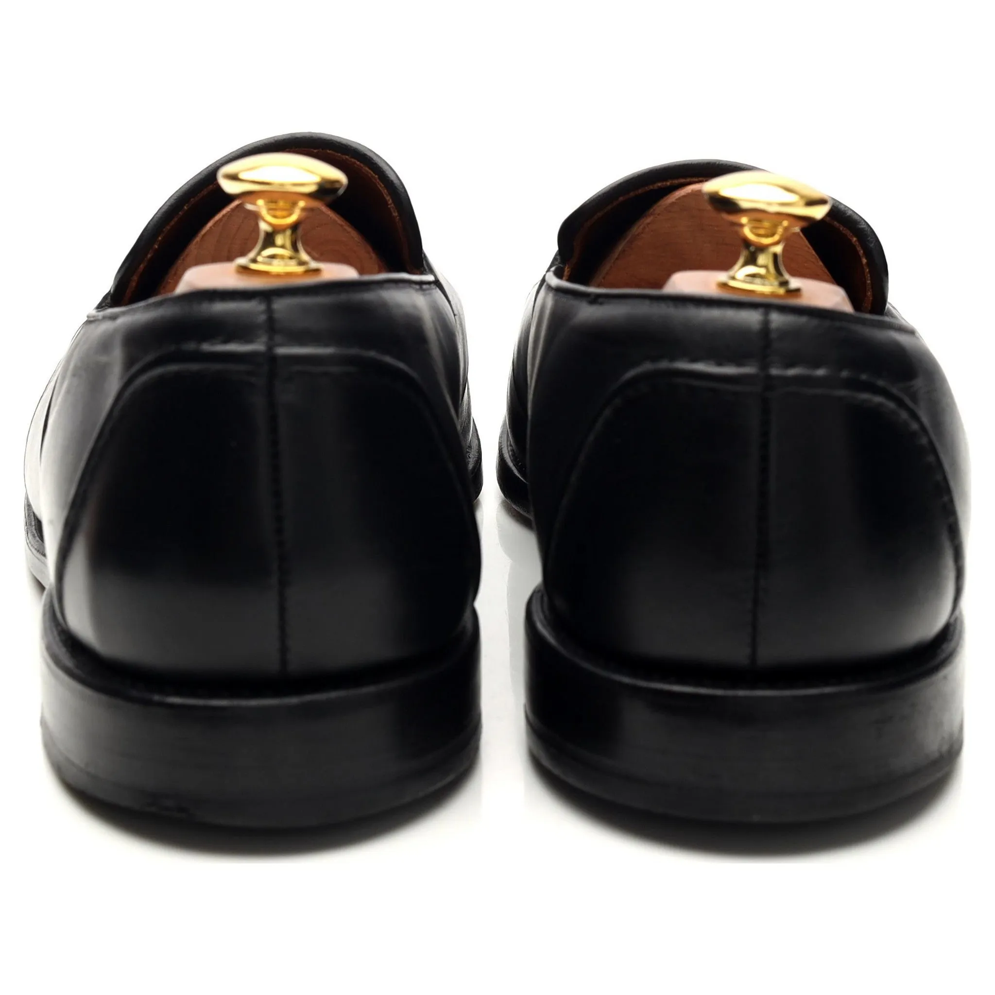 'Randolph' Black Leather Loafer UK 10.5 US 11