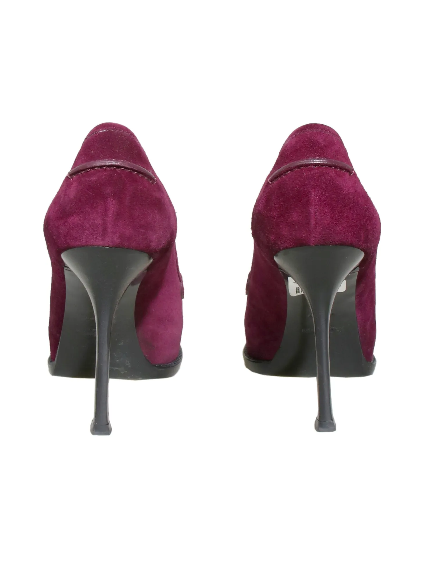 Suede Loafer Pumps