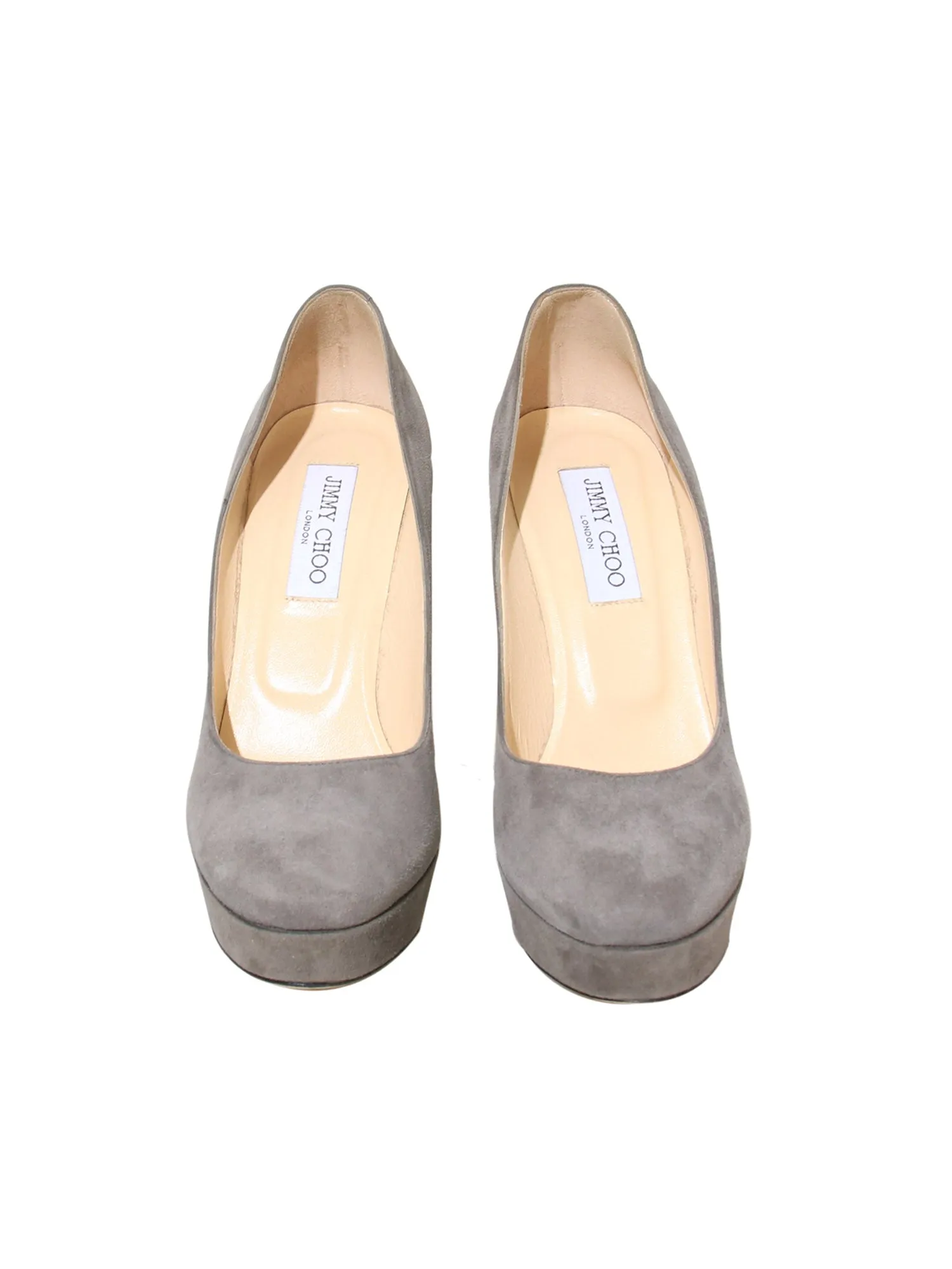 Suede Platform Pumps