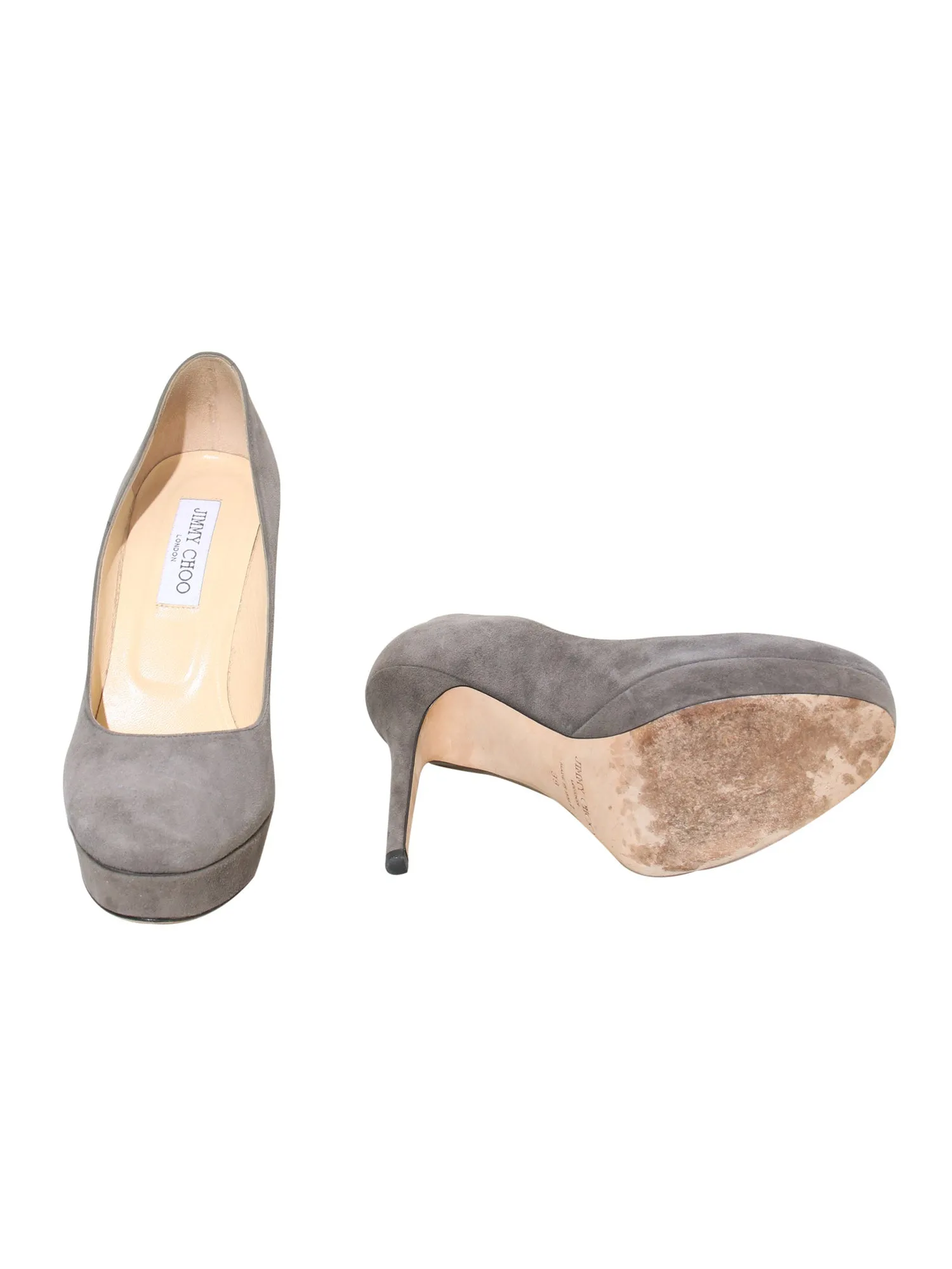 Suede Platform Pumps