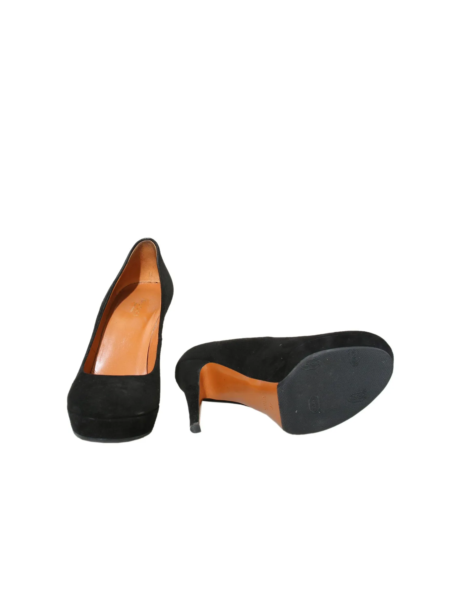 Suede Pumps