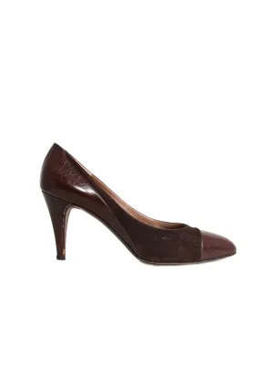 Suede Pumps