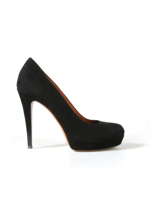 Suede Pumps