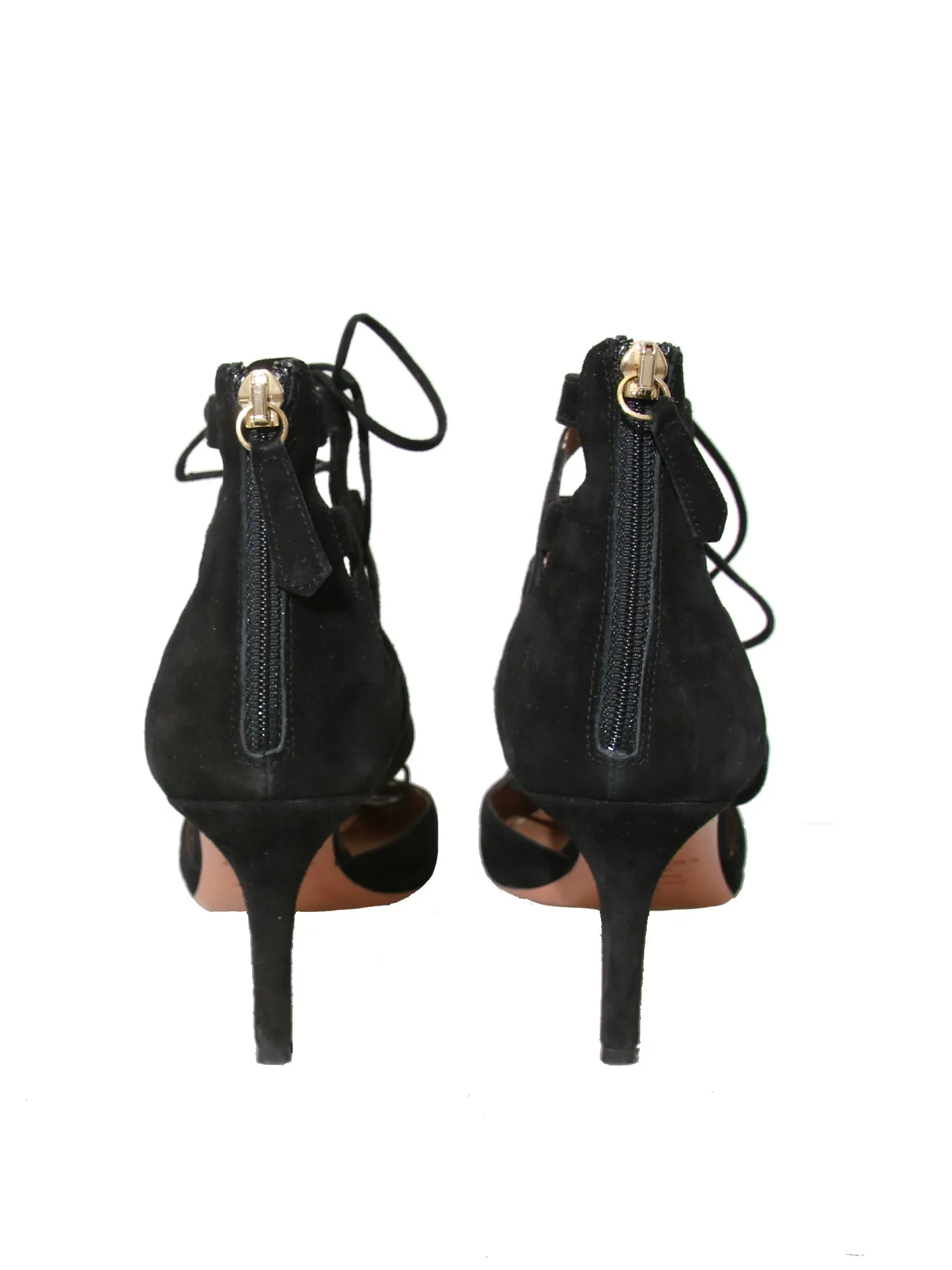 Suede Pumps