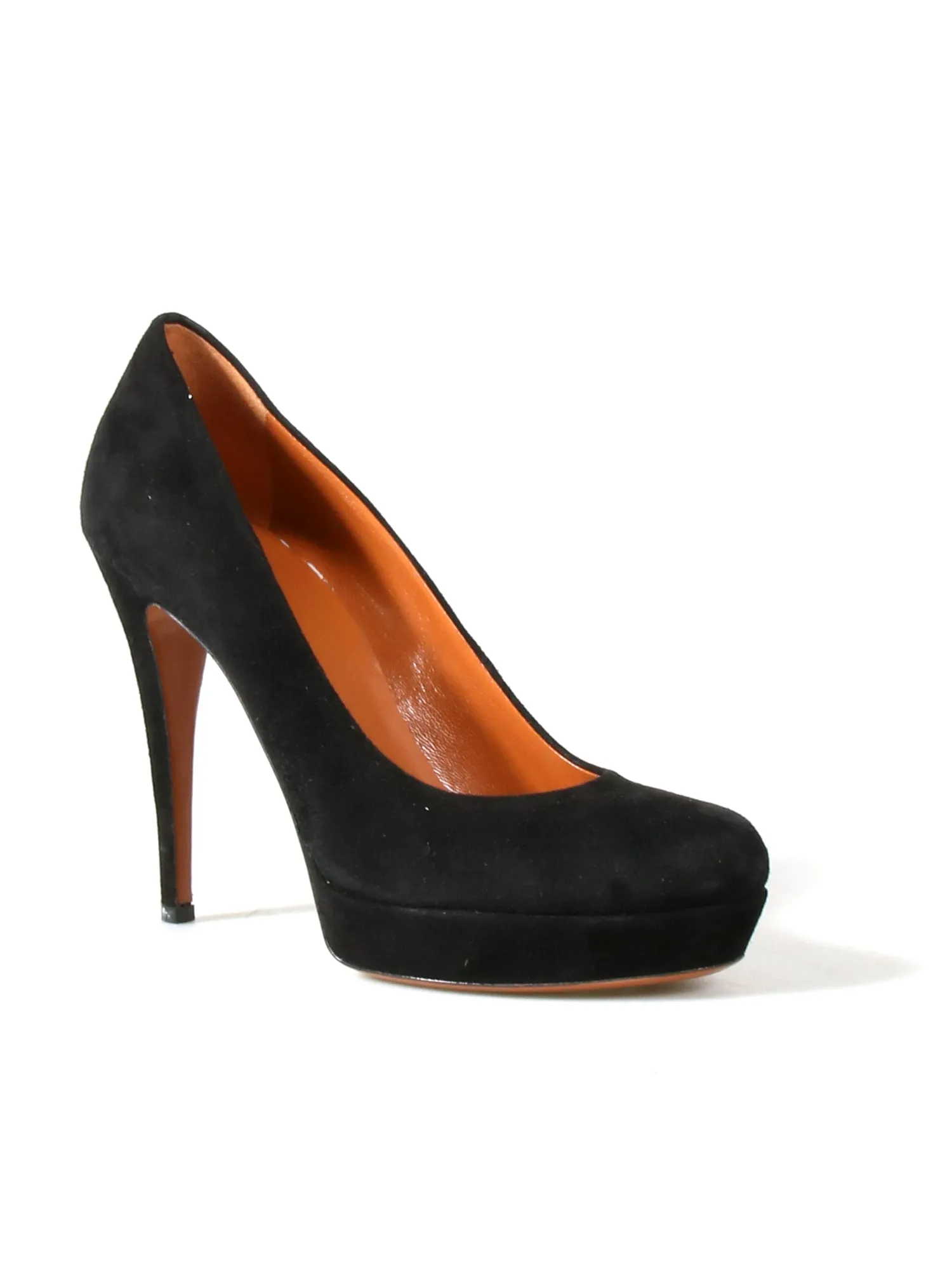 Suede Pumps