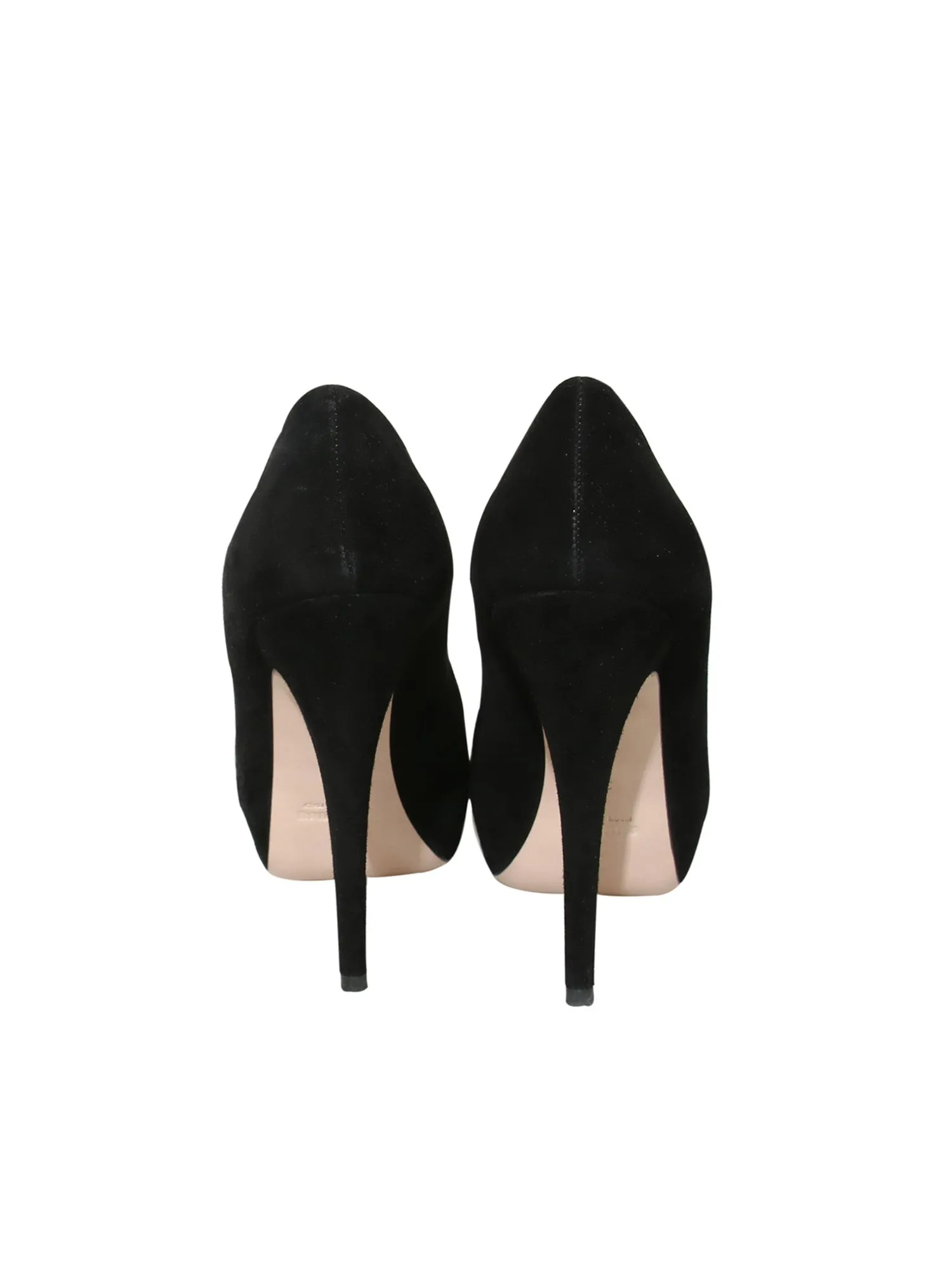 Suede Pumps
