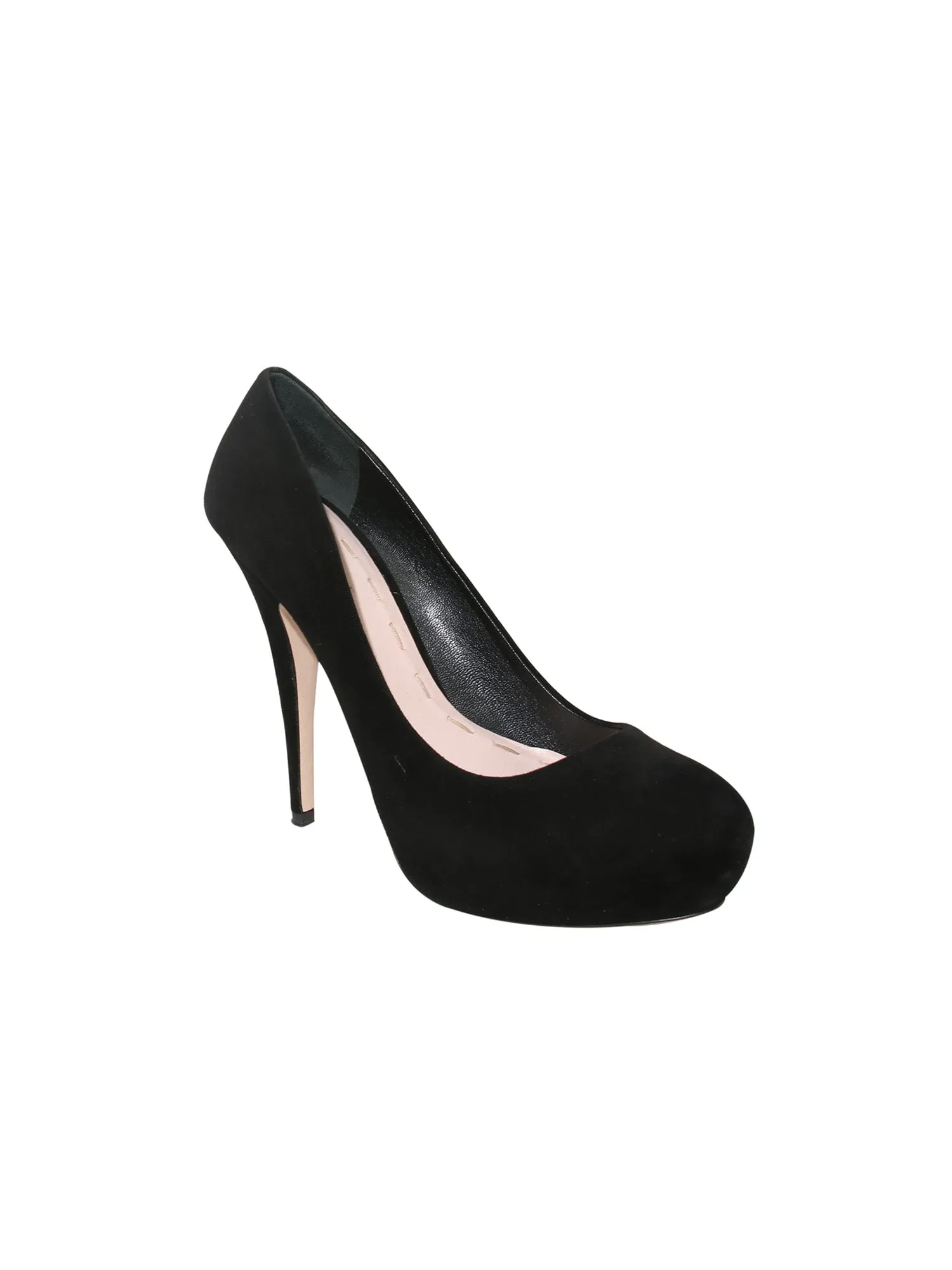 Suede Pumps