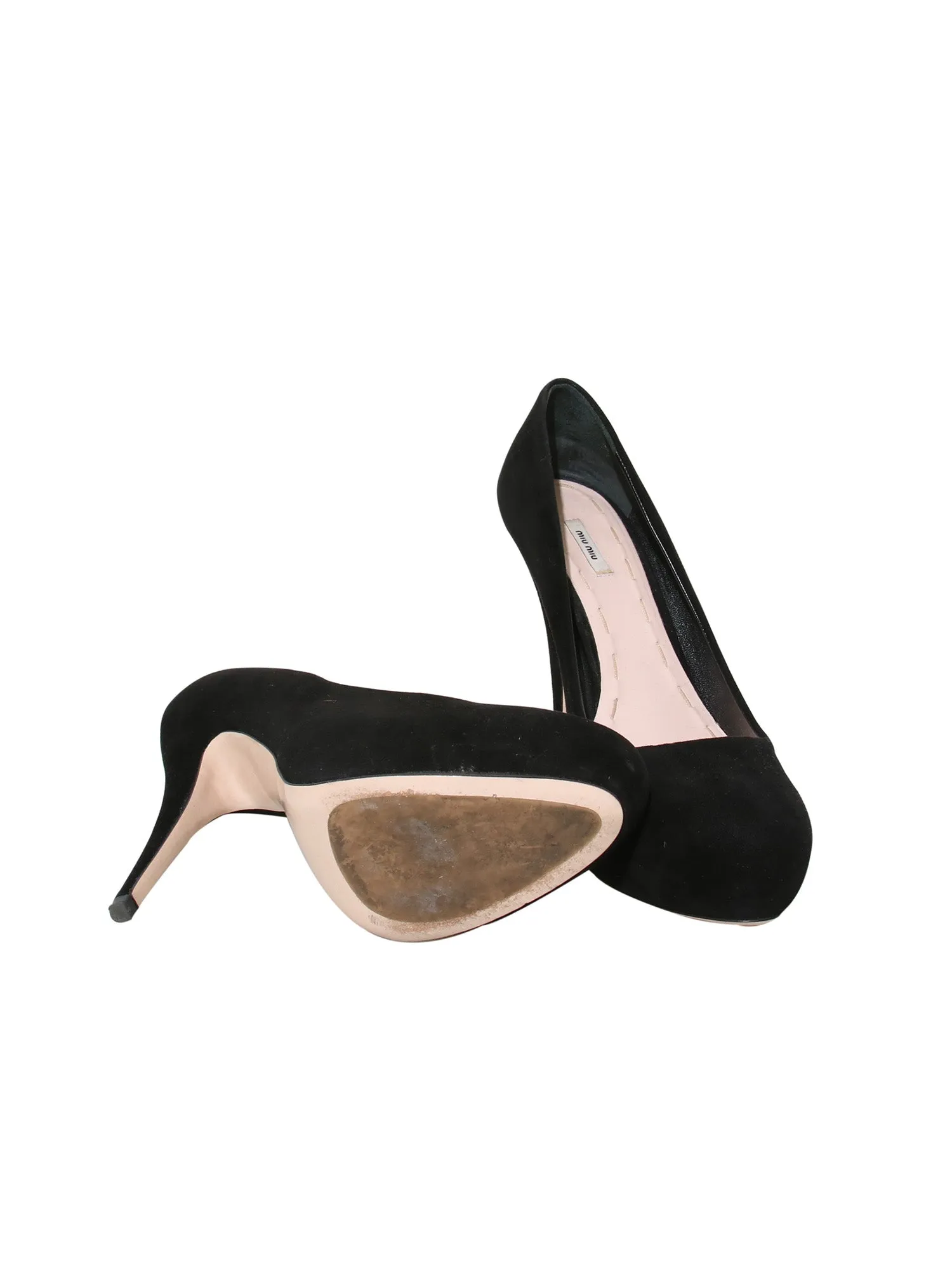 Suede Pumps