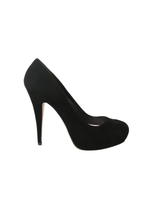 Suede Pumps