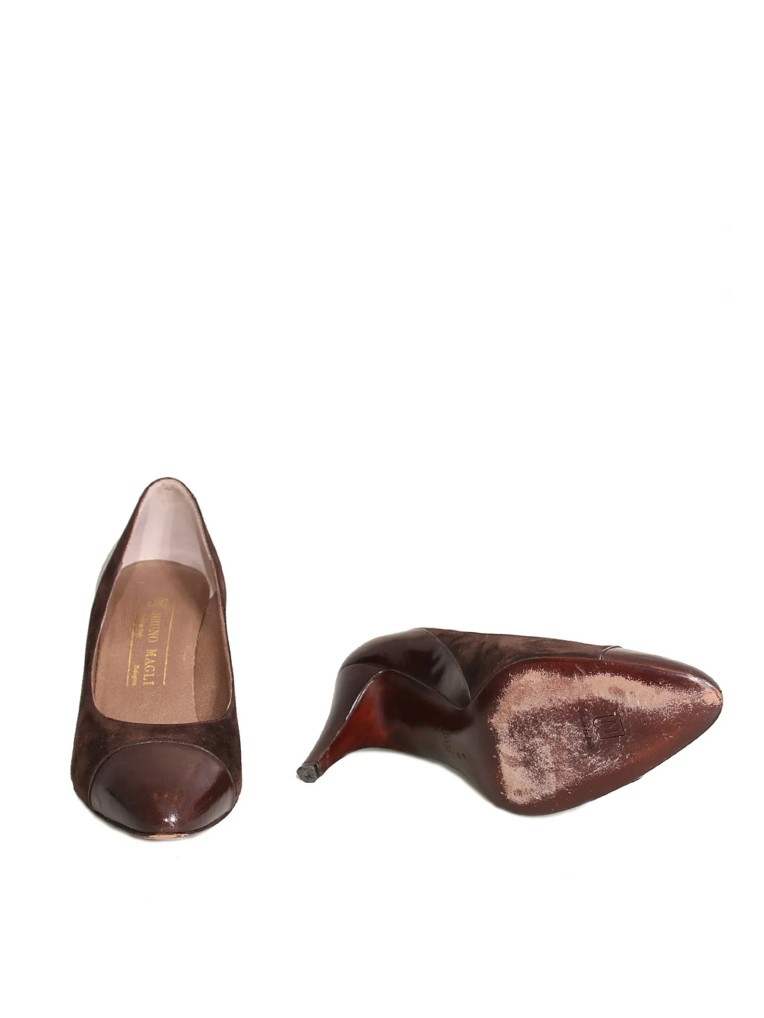 Suede Pumps