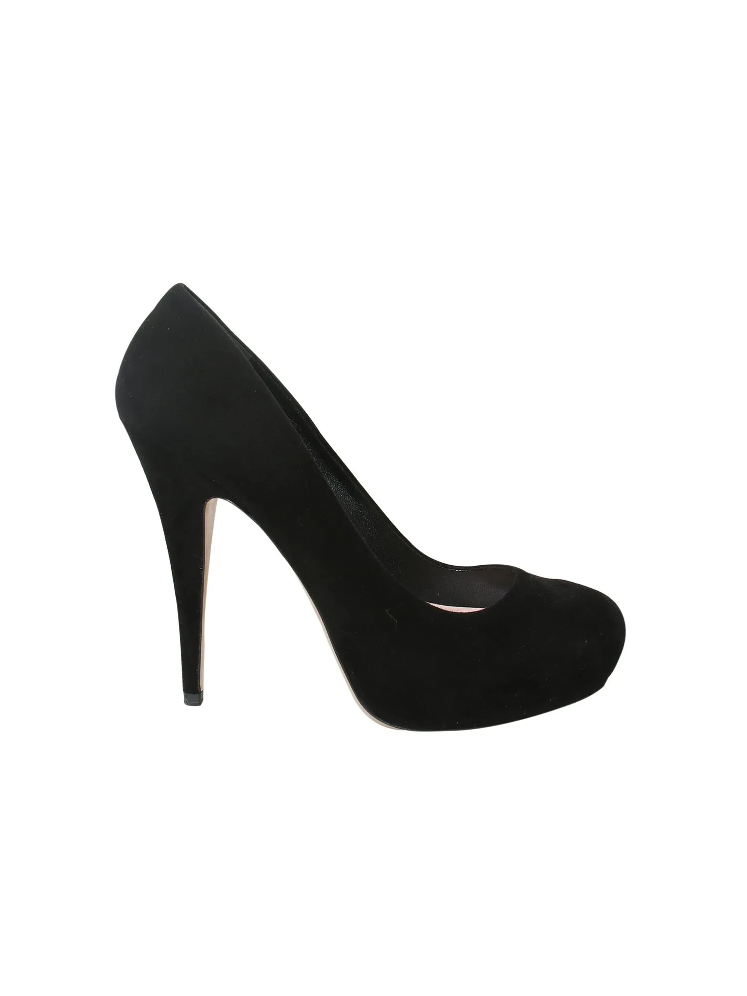 Suede Pumps