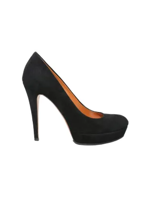 Suede Pumps