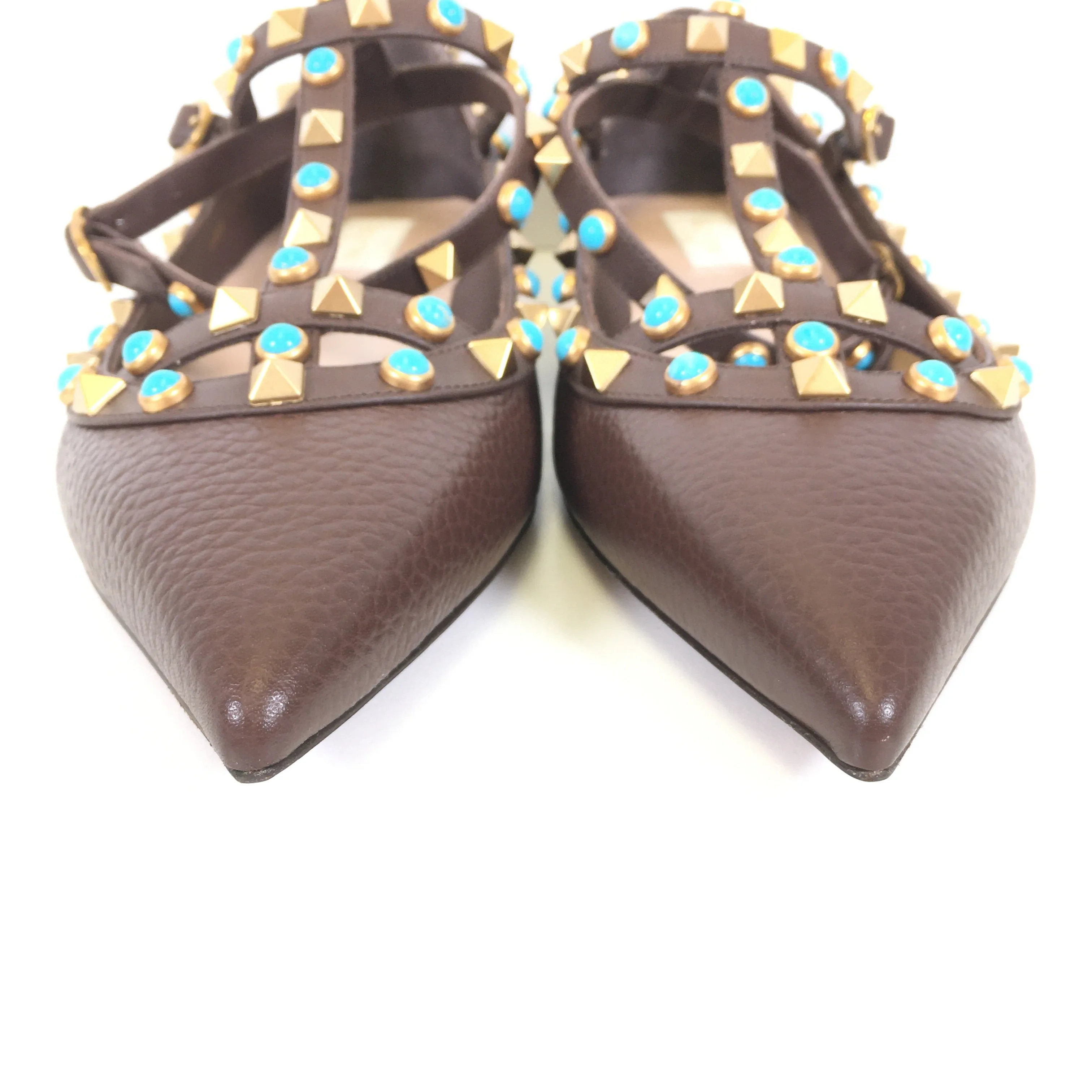 Valentino Rockstud Caged Flats