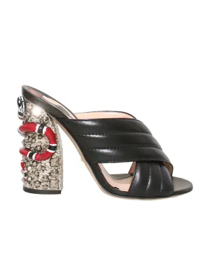 Webby Leather Sandals