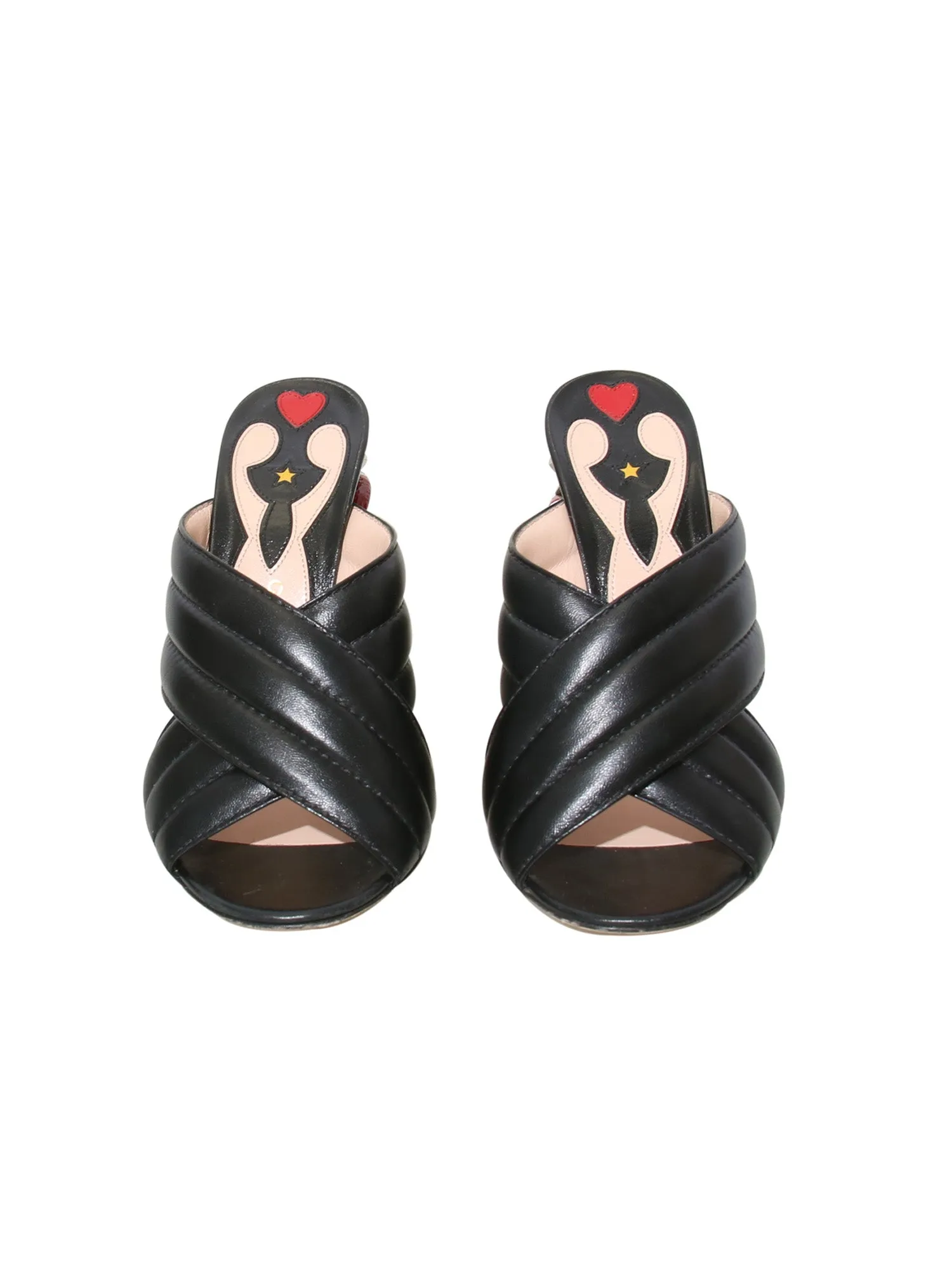 Webby Leather Sandals