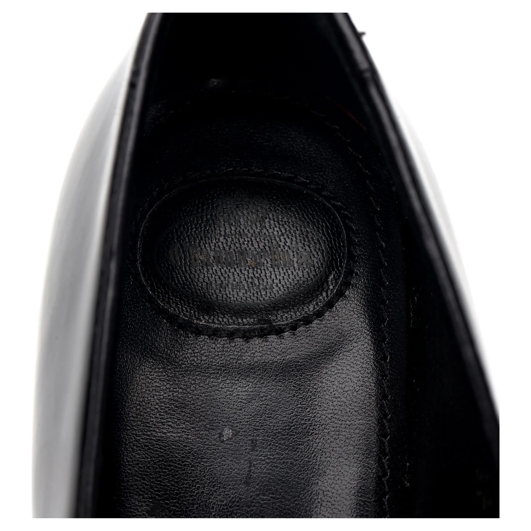 Women's 'Nina' Black Patent Leather Tassel Loafers UK 4 EU 37